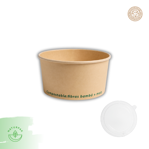 Ensaladero Bowl Bambú 35 Oz (1000 ml)