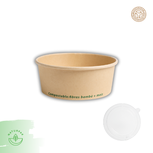 Ensaladero Bowl Bambú 26 Oz (750 ml)