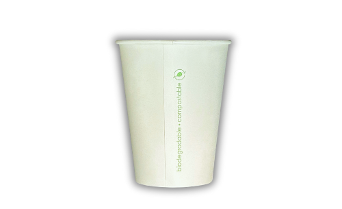 Vaso Blanco para Café PLA 12 Oz (355 ml)