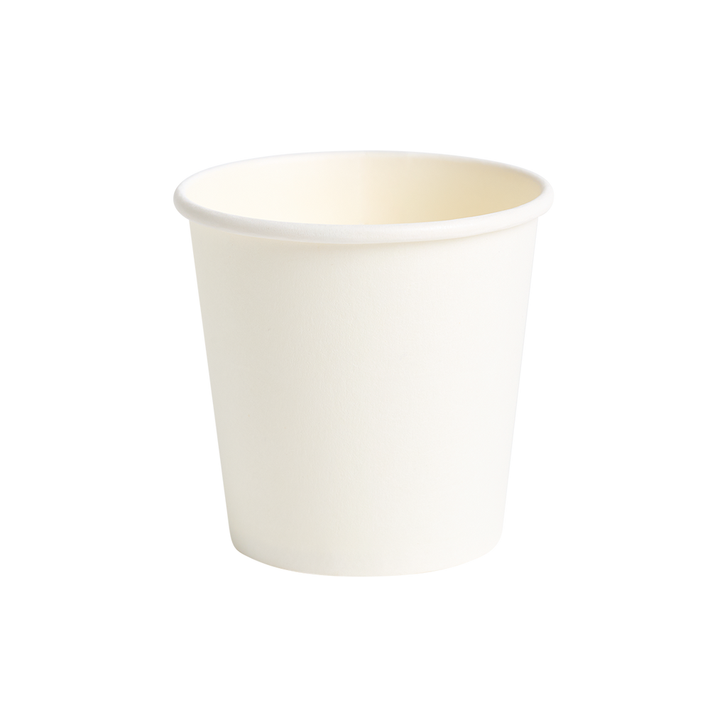 Vaso Blanco para Café PLA 4 Oz (118 ml)